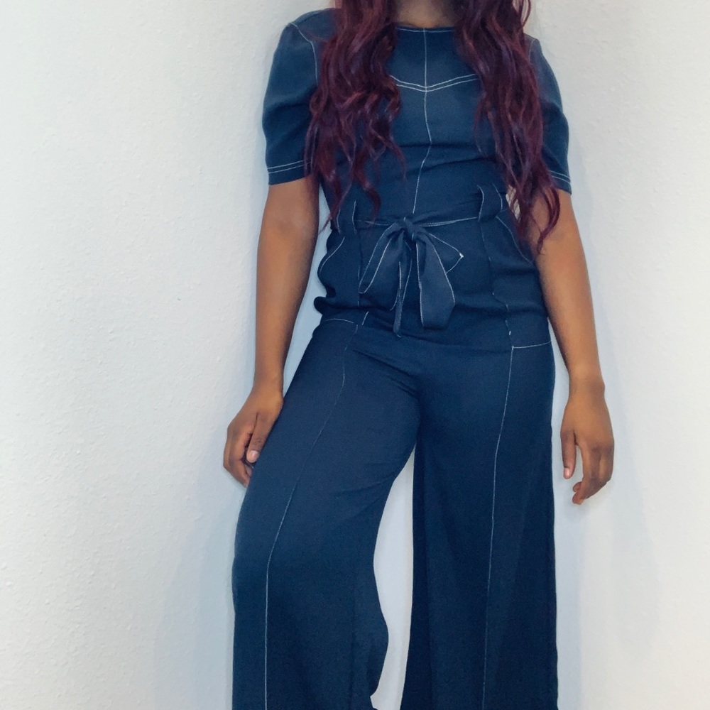 Blue Jumpsuit